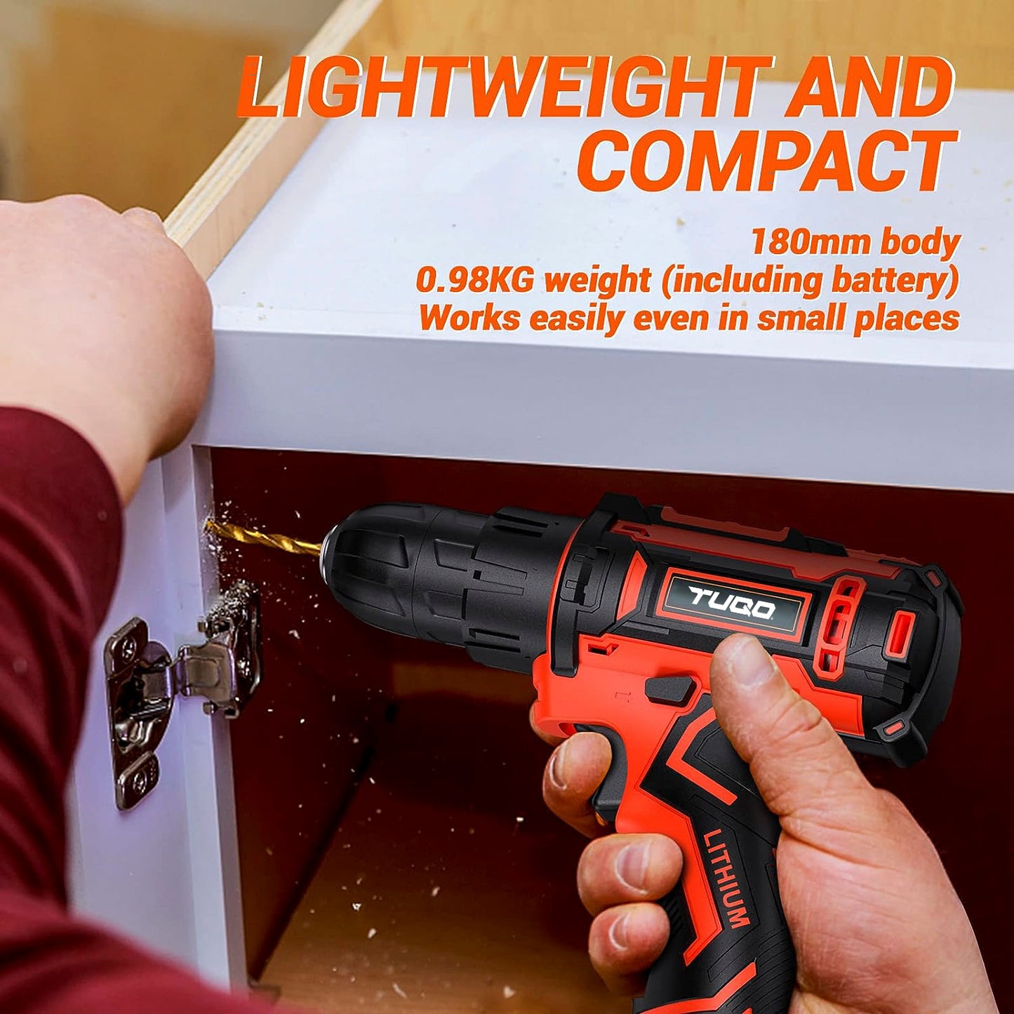 TUQO Cordless Screwdriver AS120 / 12V