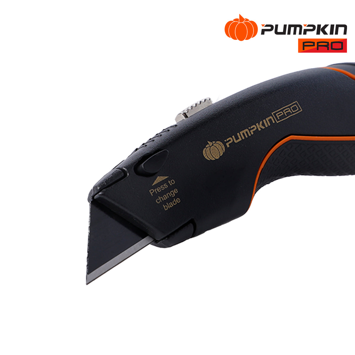 PUMPKIN Heavy Cut Retractable Utility Knife with 5 Blades - 12124