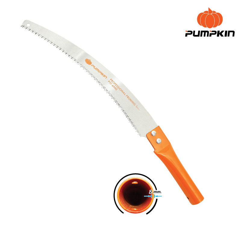 Pumpkin Professinal Pruning Saw 196030-14inch / 350mm - Carbon Steel Blade - With Metal Handle