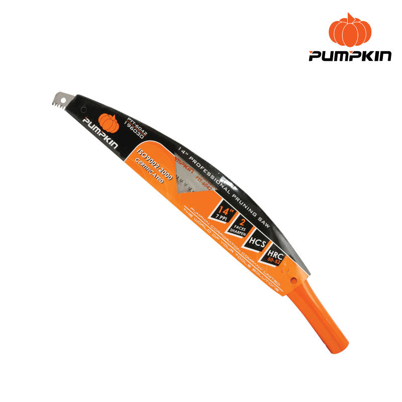 Pumpkin Professinal Pruning Saw 196030-14inch / 350mm - Carbon Steel Blade - With Metal Handle