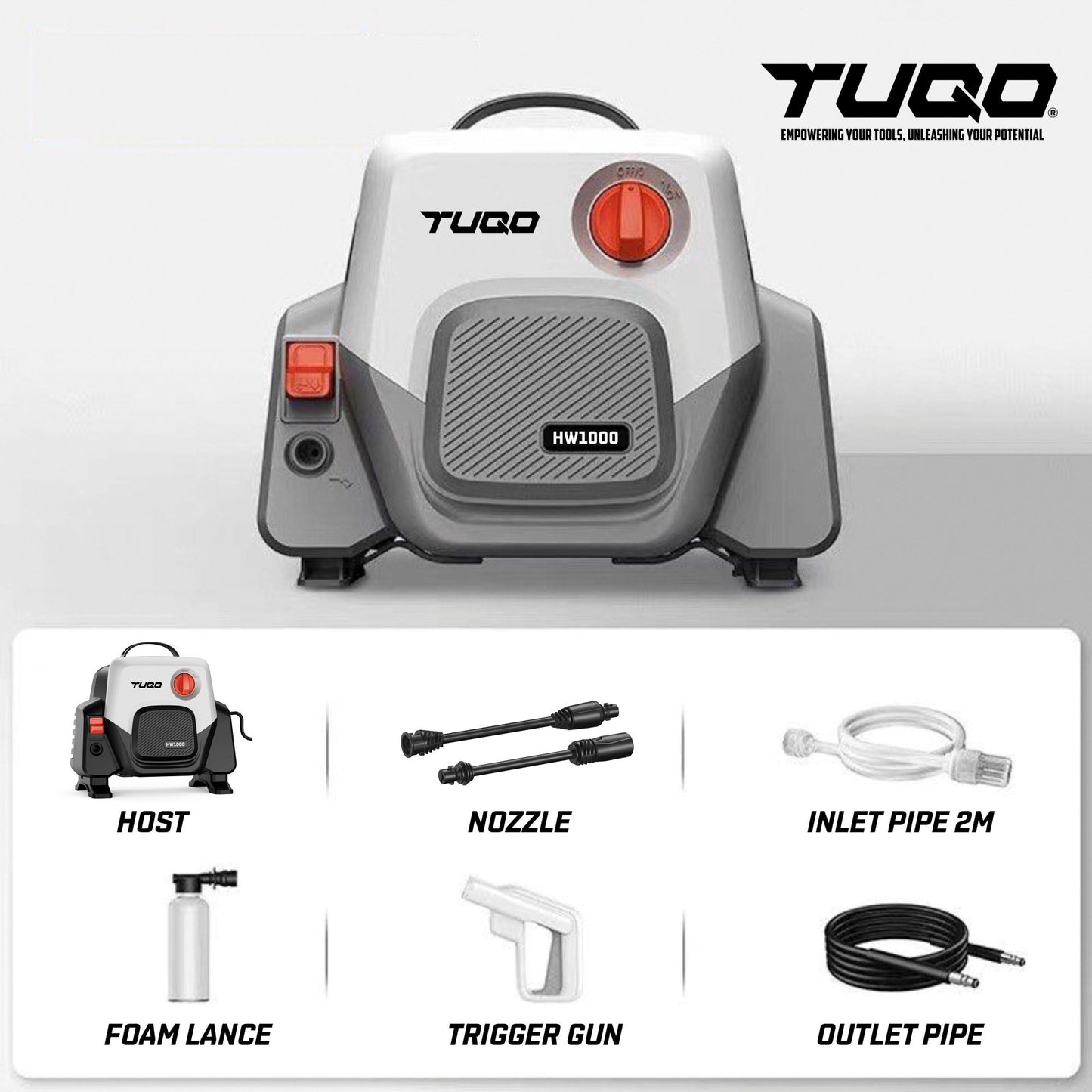 TUQO High Pressure Washer HW1000