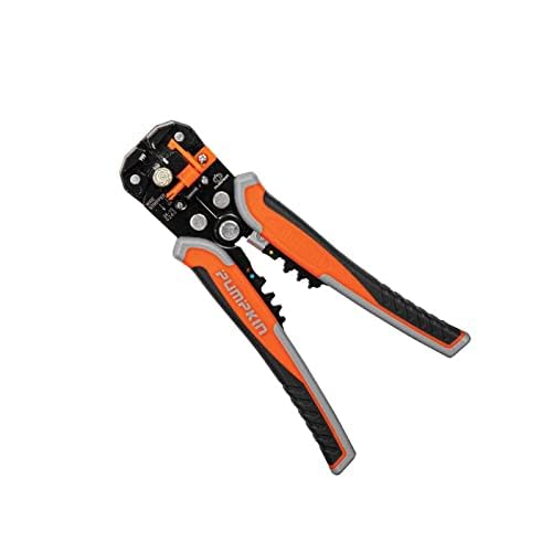 Pumpkin Multipurpose Self Adjusting Wire Stripper, Cutter and Crimping Tool 14618