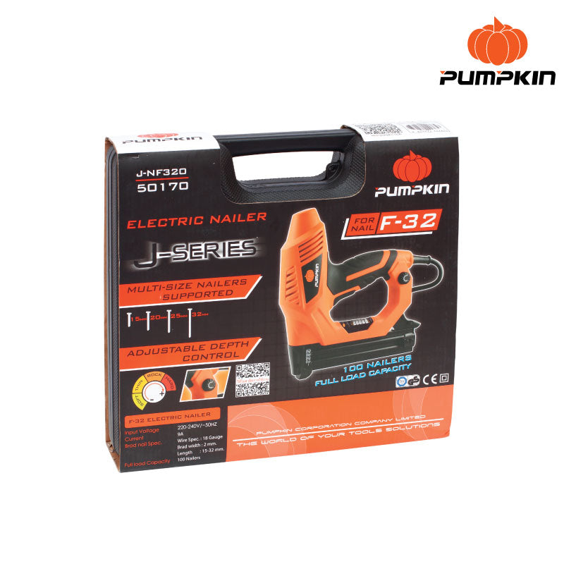 Pumpkin Electric Nailer - 50170 / Nail Capacity