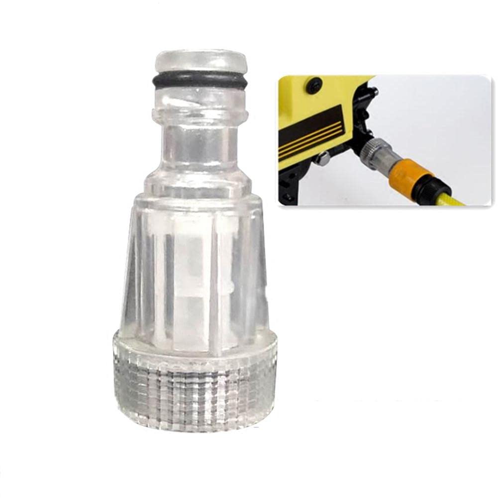 TUQO Water Filter Connecting Fitting for High Pressure Washer - 3/4" Inlet Nozzle