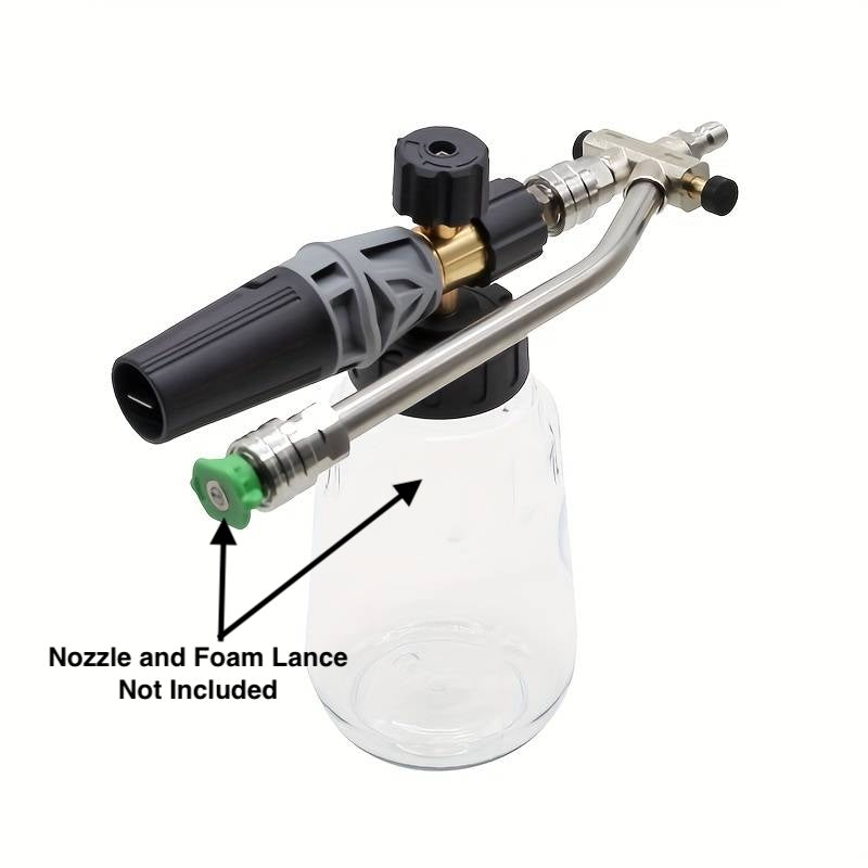 TUQO Dual Lance Pressure Washer Wand For Foam Cannon DV500