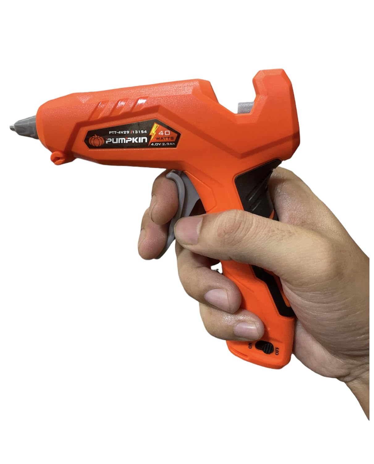 PUMPKIN Smart Cordless Glue Gun 13154 40-WATTS With Micro USB Cable and 2 Glue sticks of 7-7.5MM