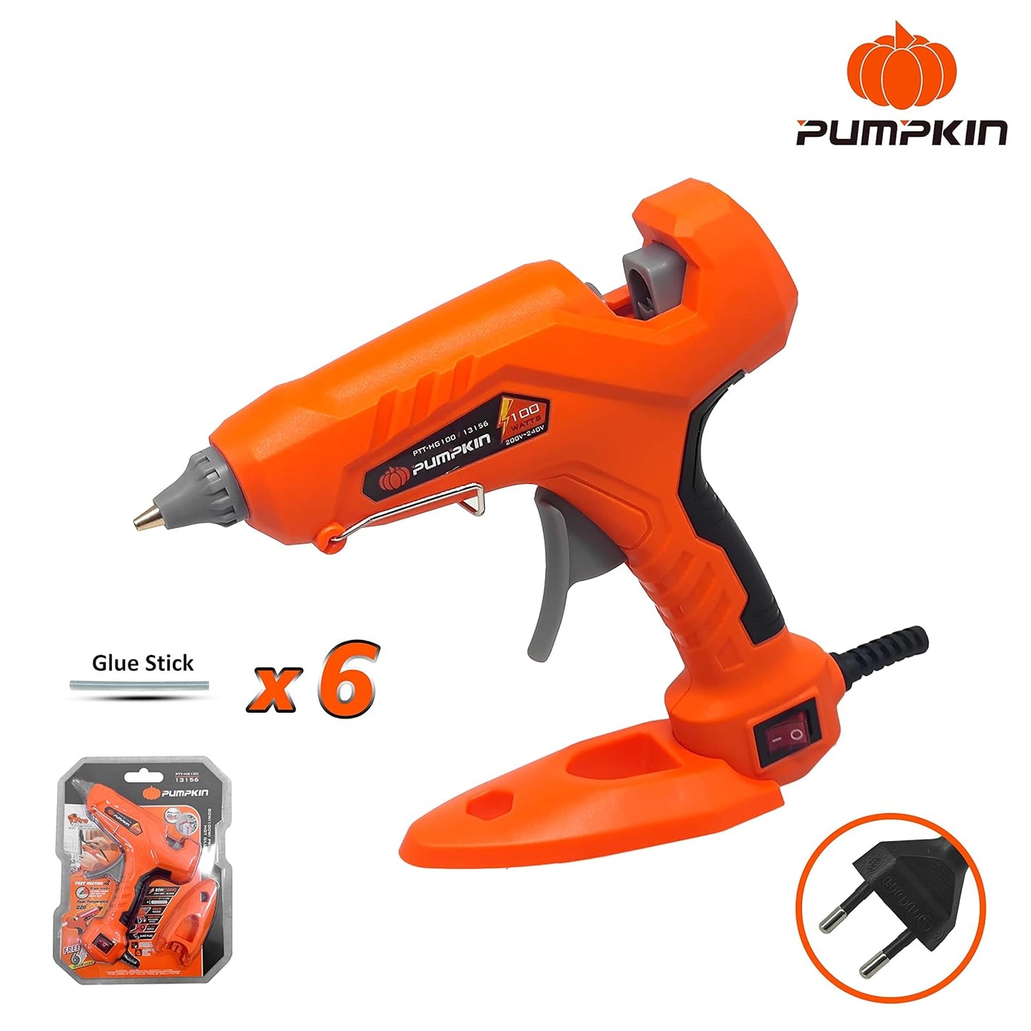 Pumpkin Glue Gun 13156 -100W (220-240V)