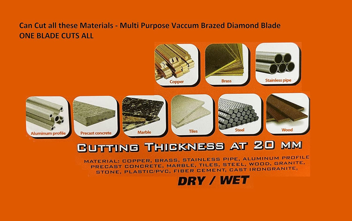 PUMPKIN Multi Purpose Diamond Blade 22331