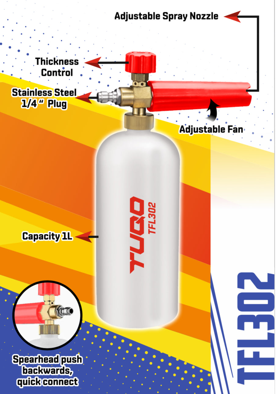 TUQO TFL302 Adjustable Foam Lance