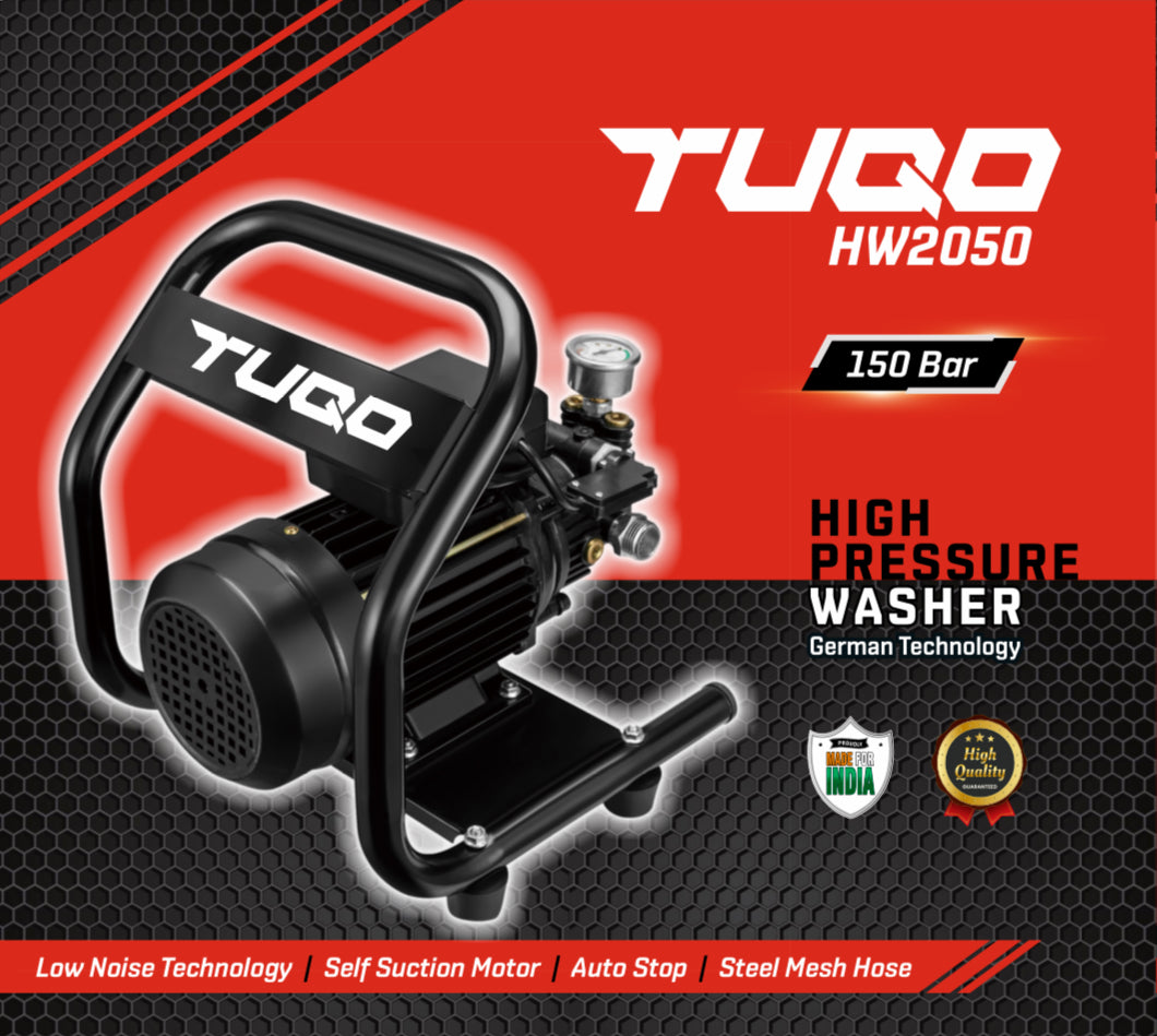 TUQO High Pressure Washer HW2050-2200W/150 Bar