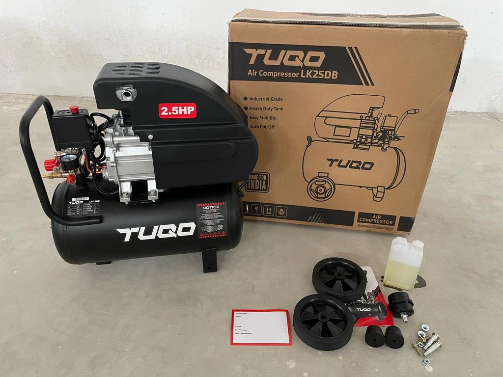 TUQO Air Compressor 25 Liters LK25DB - Oil Type