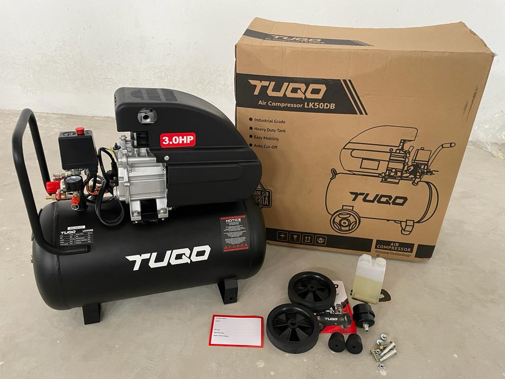 TUQO Air Compressor 50 Liters LK50DB - Oil Type