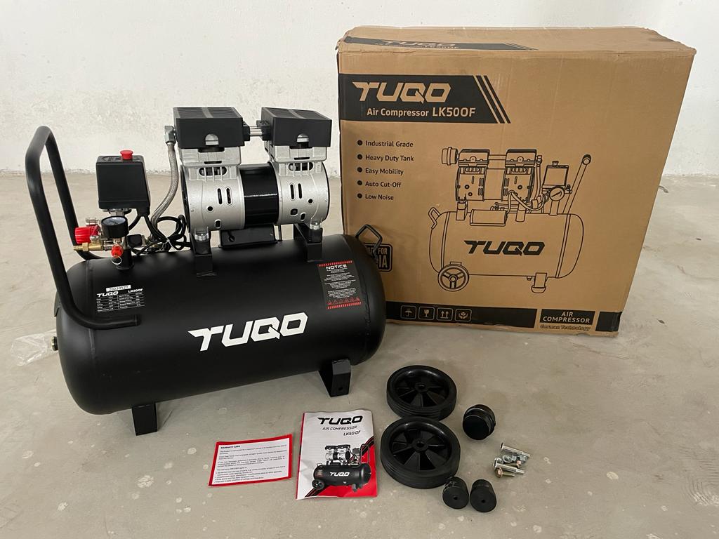 TUQO Air Compressor 50 Liters LK50OF - Oil Free