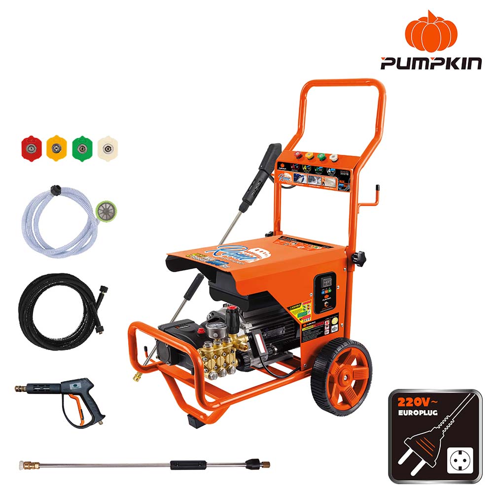 Pumpkin High Pressure Washer 33378 / 200 Bar - 3500W(5 H.P) 100% Copper Motor