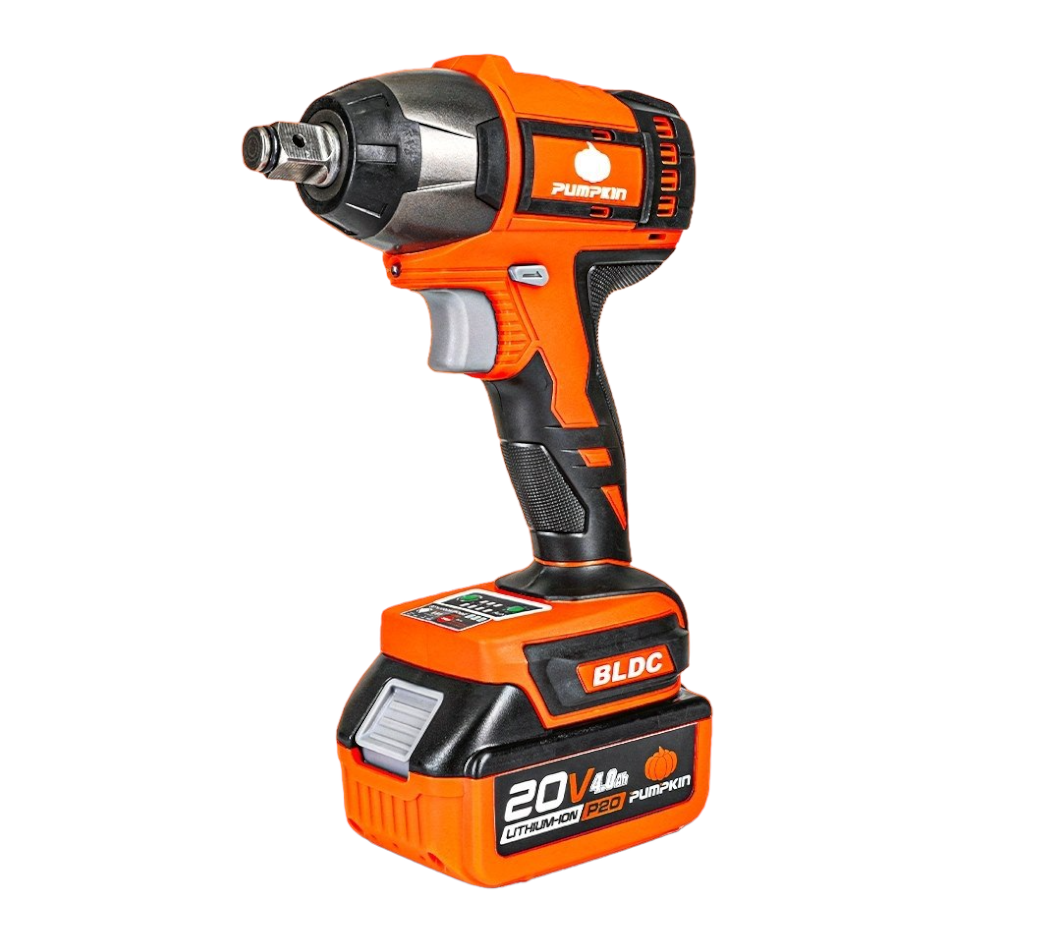 Pumpkin 1/2" Cordless Impact Wrench with Brushless Motor