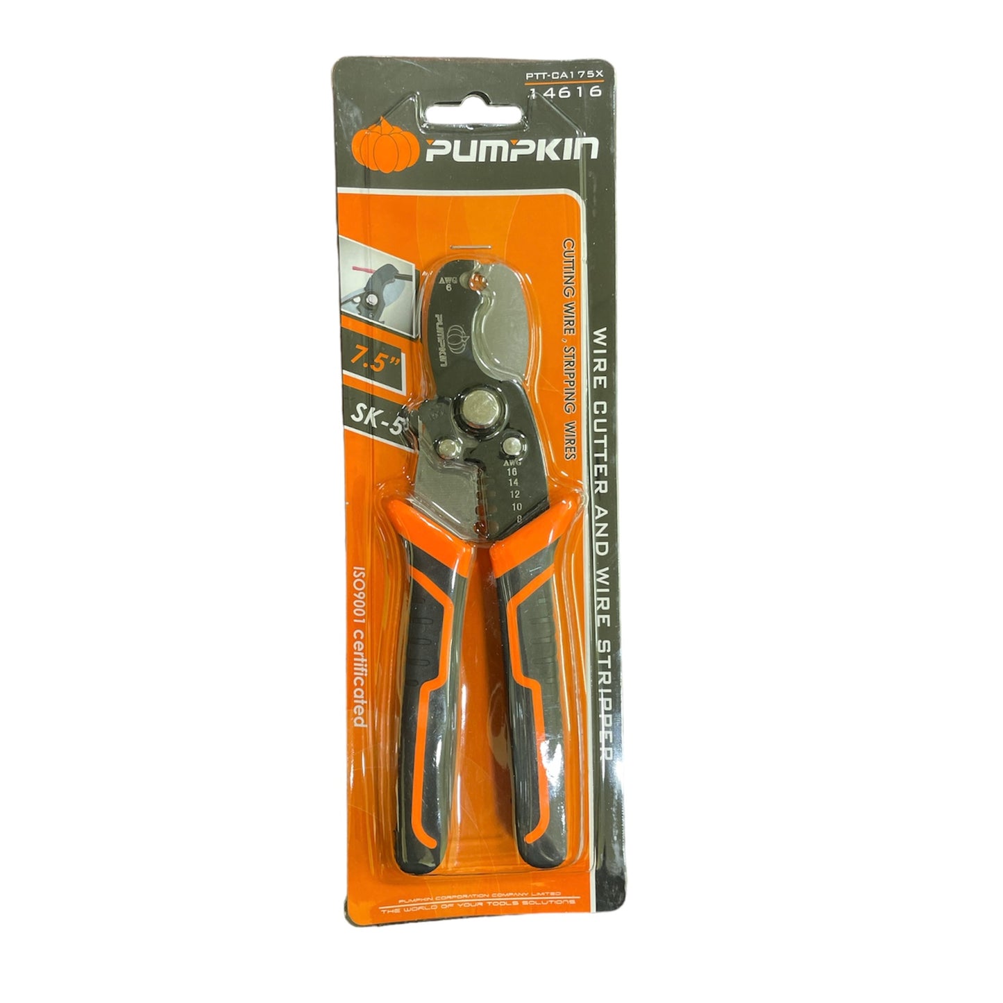 PUMPKIN 7.5" Wire Stripper with Cutter Multipurpose Tool