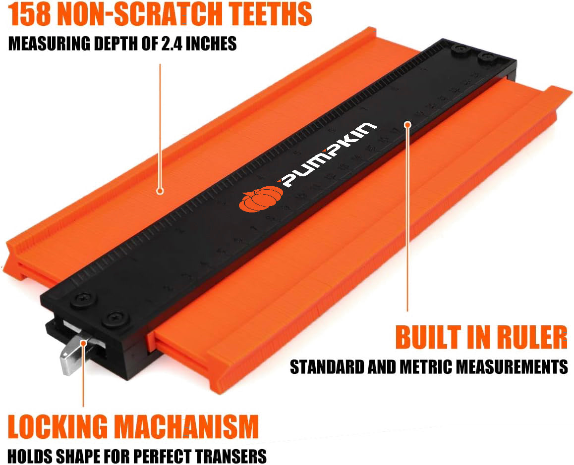 Pumpkin Contour Guage 34240-10"/250mm - Profile Tool