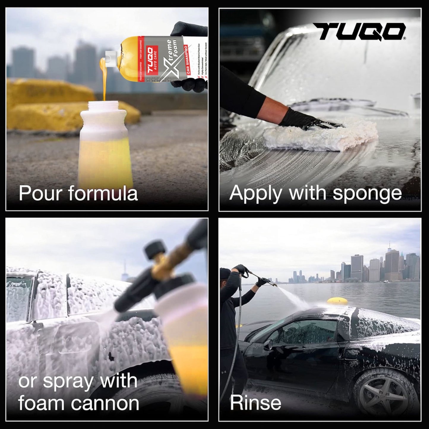 TUQO Xtreme Foam Car Shampoo