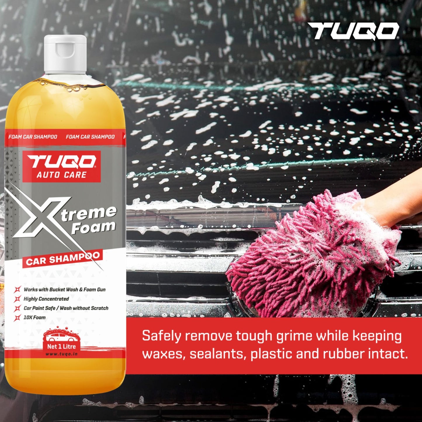 TUQO Xtreme Foam Car Shampoo