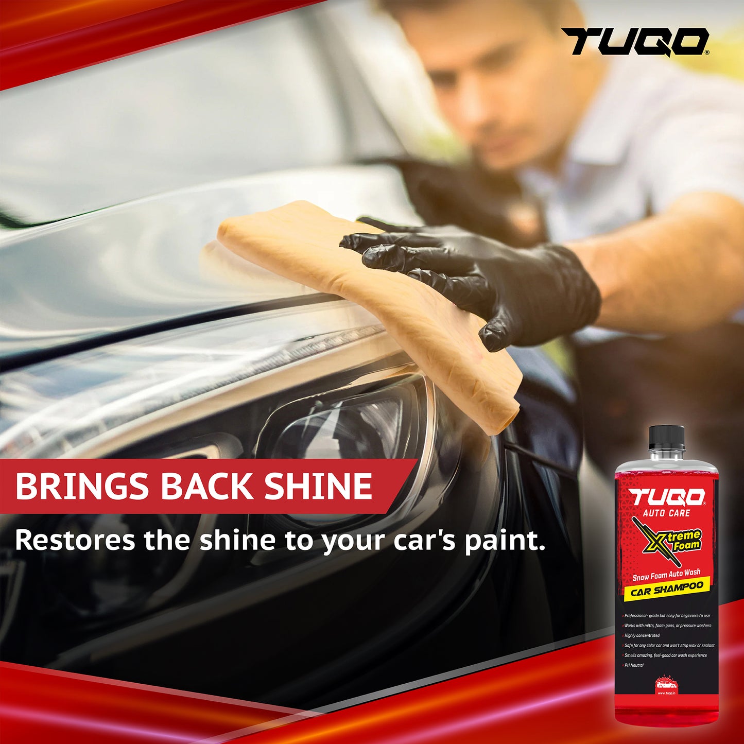 TUQO Xtreme Foam Car Shampoo