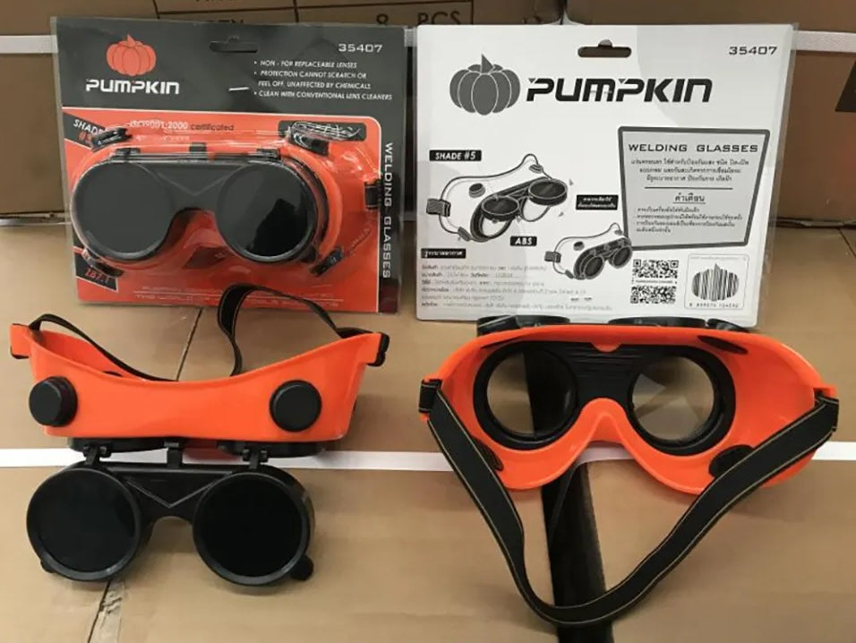 Pumpkin 2 in 1 Welding Goggles - 35407